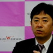 WILLER EXPRESS 2014安全運行プラン発表会（東京・新宿、12月18日）　村瀬代表取締役