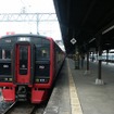 813系の普通列車。鹿児島本線の小倉～博多間では快速・準快速の停車パターン見直しが行われる