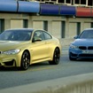 BMW M4クーペと新型M3セダン