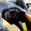 今年から使用されるスーパーフォーミュラの新シャシー「SF14」、ホンダエンジンを搭載したバージョンがオートサロンのデモ走行に登場した。