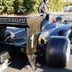 今年から使用されるスーパーフォーミュラの新シャシー「SF14」、ホンダエンジンを搭載したバージョンがオートサロンのデモ走行に登場した。