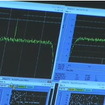 ロゼッタからの通信を示す波形。この後ロゼッタ探査機のツイッターアカウント@ESA_Rosettaは