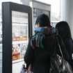 バス停のデジタルサイネージ