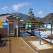 談合坂SAのドッグランで休憩