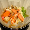 夕食は懐石フルコース