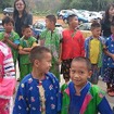 タイ東北部の山岳民族の小学校