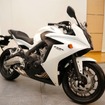 ホンダは、CBR650F、CB650Fに搭載予定の新エンジンを発表