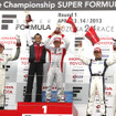 2013年スーパーフォーミュラ開幕戦鈴鹿を制したのは伊沢拓也だった。写真：Honda