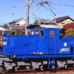 今年で製造から89年目を迎えた遠州鉄道のED282。3月1日にパンタグラフを上昇した姿で撮影できる撮影会が行われる。
