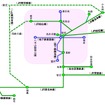 Suica仙台エリアとイクスカのエリア（点線は一部の駅で一部サービスのみ利用可能）。2016年春から相互利用サービスを開始する。