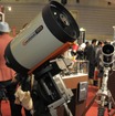 米セレストロン社望遠鏡シリーズなどを展示するサイトロンジャパンブース