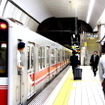 大阪市営地下鉄の御堂筋線の電車