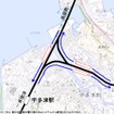 瀬戸大橋線と予讃線の分岐点にあるデルタ線。ここを走行することで編成の向きを変えることができる。