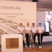 ダイムラーのインド・チェンナイ工場の拡張工事起工式