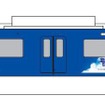 「ANA特別塗装」が施される600形「KEIKYU BLUE SKY TRAIN」のイメージ（先頭車）。3月30日から運行を開始する。