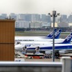 ジャンボ国内線ラストフライト、羽田着