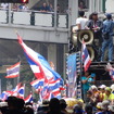 バンコクの反政府デモ隊（3月28日スクンビット通り）