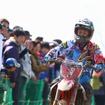 成田亮選手の走り