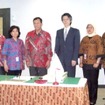 インドネシア政府関係者と国際協力銀行の会合