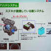 スズキが開発中のハイブリッドシステム