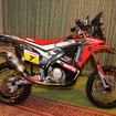 HRCの2014年参加車両（CRF450RALLY）