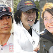 左から辻本聡選手、末飛登氏、多聞恵美氏