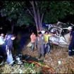 １７日夜にナコンサワン県で起きた事故