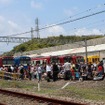 京急の車両工場公開イベント「京急ファミリー鉄道フェスタ2014」が今年も5月に実施される。写真は前回の「京急ファミリー鉄道フェスタ2013」の様子。