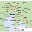 名鉄と近鉄は9月から、名古屋駅を接続駅とする両社線の連絡IC定期券を発売する予定と発表。図は連絡IC定期券の発売範囲。名鉄線内の発売範囲は名鉄発売と近鉄発売で異なる