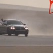 公道で危険走行を行う中東サウジアラビアのドリフト族