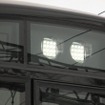 ヘッドライトもLED化。1次車のヘッドライトに比べ約78％の電力消費量削減を実現する。