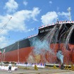 常石造船のフィリピングループ会社が8万2100メトリックトン型ばら積み貨物船カムサマックスバルカー「AOM・ジョルジナ」を竣工