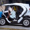 ルノー トゥイジーのユーロNCAP衝突安全テスト