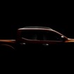 日産の新型ピックアップトラックの最終予告