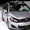 米IIHSが実施した新型VWゴルフの新スモールオーバーラップ衝突テスト