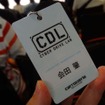 研究員に配られた「CDL」ロゴマーク入りパス