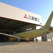 MRJ、静強度試験機を技術試験場へ移動