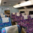 『さんりく北リアス』では三陸鉄道の車両のほかJR東日本のキハ58系列気動車「Kenji」も使用される。写真は「Kenji」の車内イメージ。