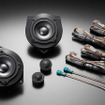 ソニックデザイン スピーカーパッケージ 「SP-F25M」　フロント専用（F25 型 BMW X3 専用ハイグレードモデル、ネットワーク付属）