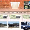 修善寺駅の完成を記念して発売される記念切符のイメージ。9月14日から発売されるが、前日の完成記念式典でも先行発売される。