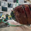 米 コルベット 博物館の床陥没事故の被害に遭ったコルベットの40周年記念車