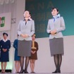 ANA、今冬着用開始する客室乗務員の新制服と歴代制服を披露