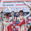 GT300優勝の星野一樹&オルドネス。