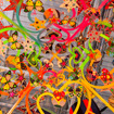 「クルマとファッション展」に展示された『ライフ・イズ・ビューティフル！（Life is Beautiful!）』