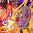 「クルマとファッション展」に展示された『ライフ・イズ・ビューティフル！（Life is Beautiful!）』