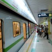 上海地下鉄2号線の龍陽路駅。