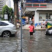 アソーク通りの洪水（２１日）