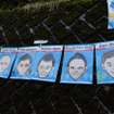 古賀志山にガーミンの選手たちの似顔絵が（ジャパンカップ14）