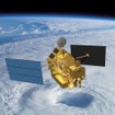 熱帯降雨観測（TRMM）衛星のイメージ