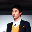 東京・六本木で11月20日に公開されたジャガー『Fタイプ 錦織圭エディション』。錦織圭選手、許斐剛氏、マグナス・ハンソン社長などがそれぞれ想いを語った